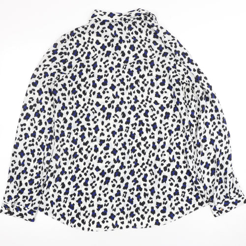 Dorothy Perkins Women's Animal Print Button-Up Shirt