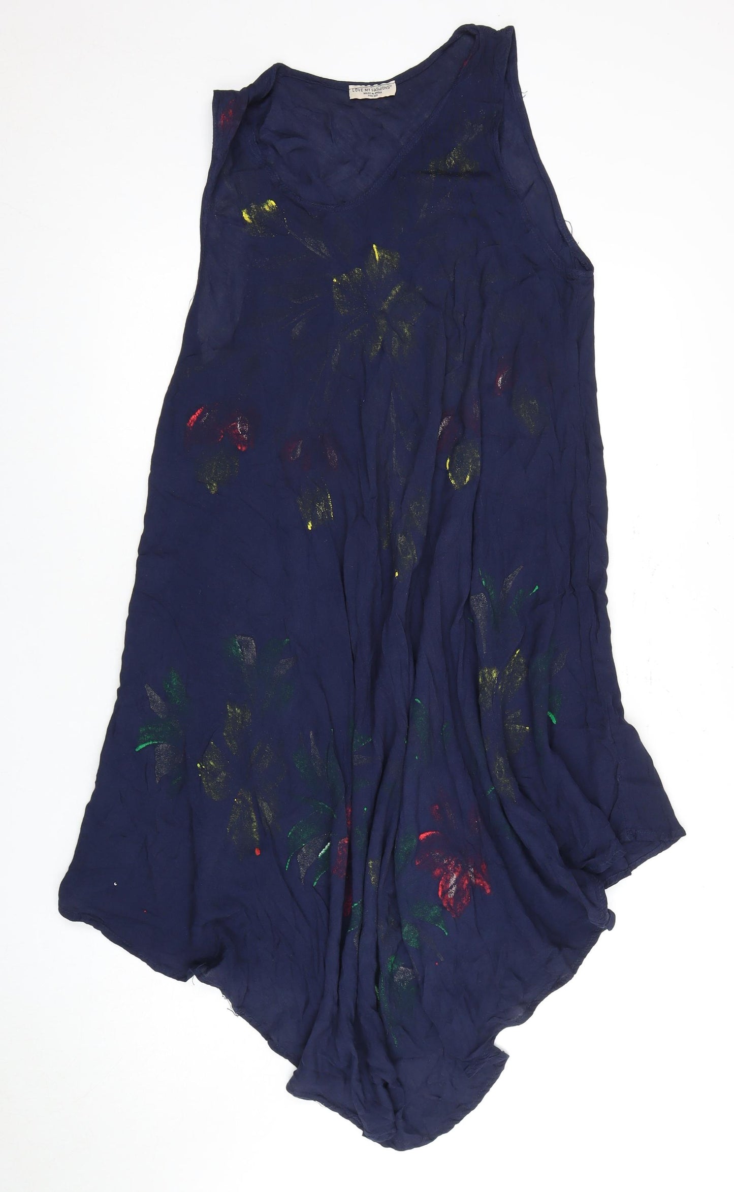 Love My Fashions Women's Multicoloured Rayon Dress