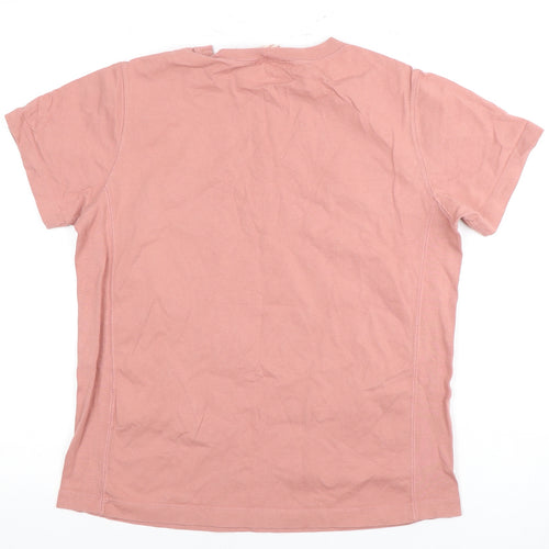 Champion Women's Pink T-Shirt M Cotton Casual