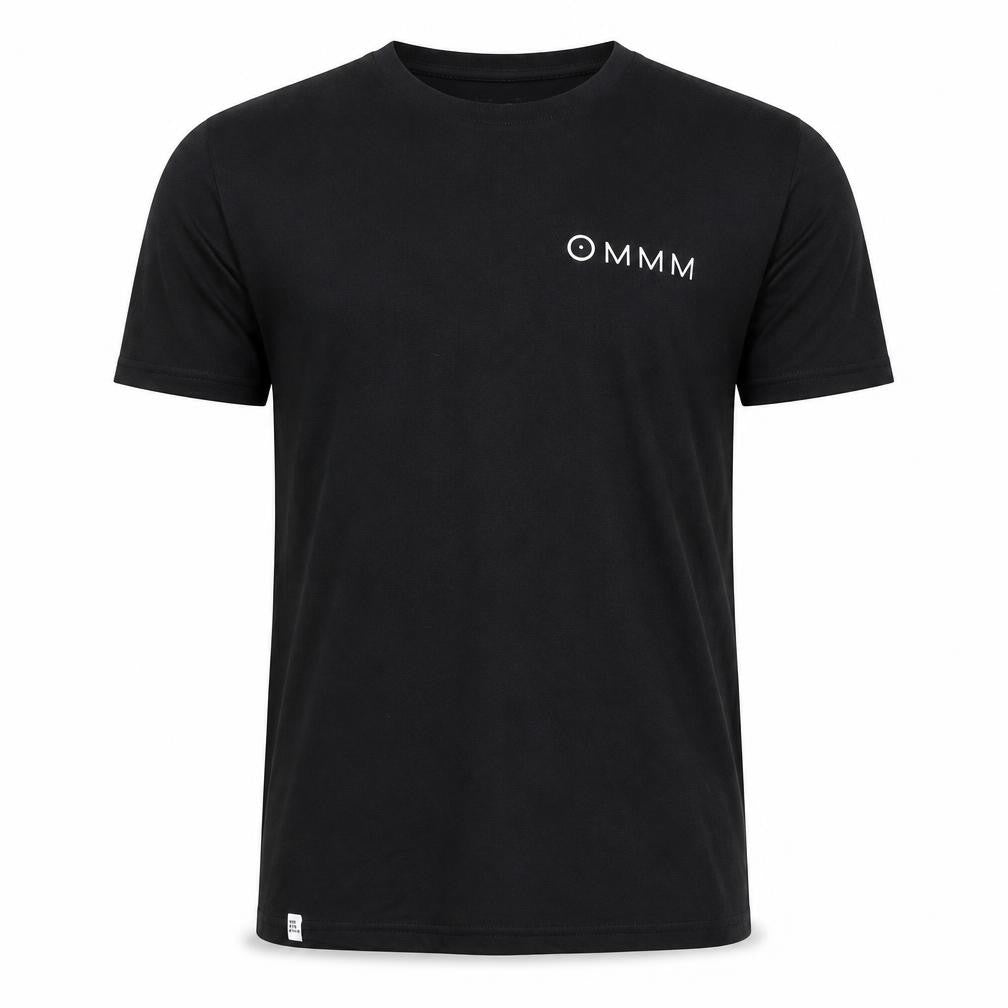 Front view of We Are Kind Black L unisex short sleeve t-shirt
