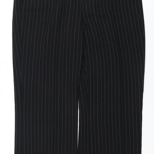 Marks and Spencer Women’s Black Striped Trousers Size 16