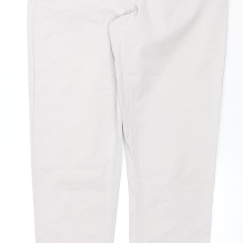 Laura Ashley Women's Grey Chino Trousers Size 14