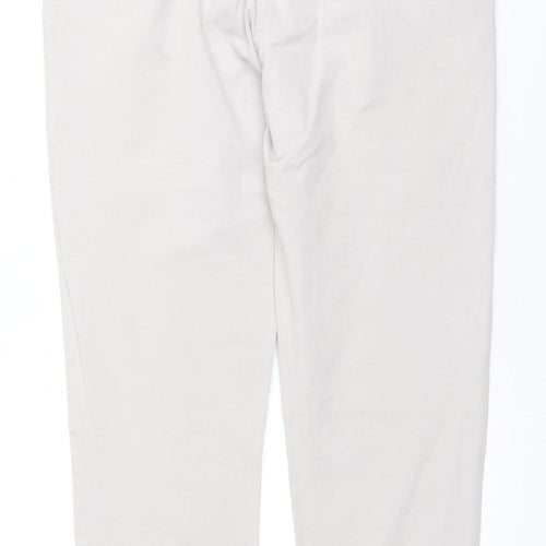 Laura Ashley Women's Grey Chino Trousers Size 14