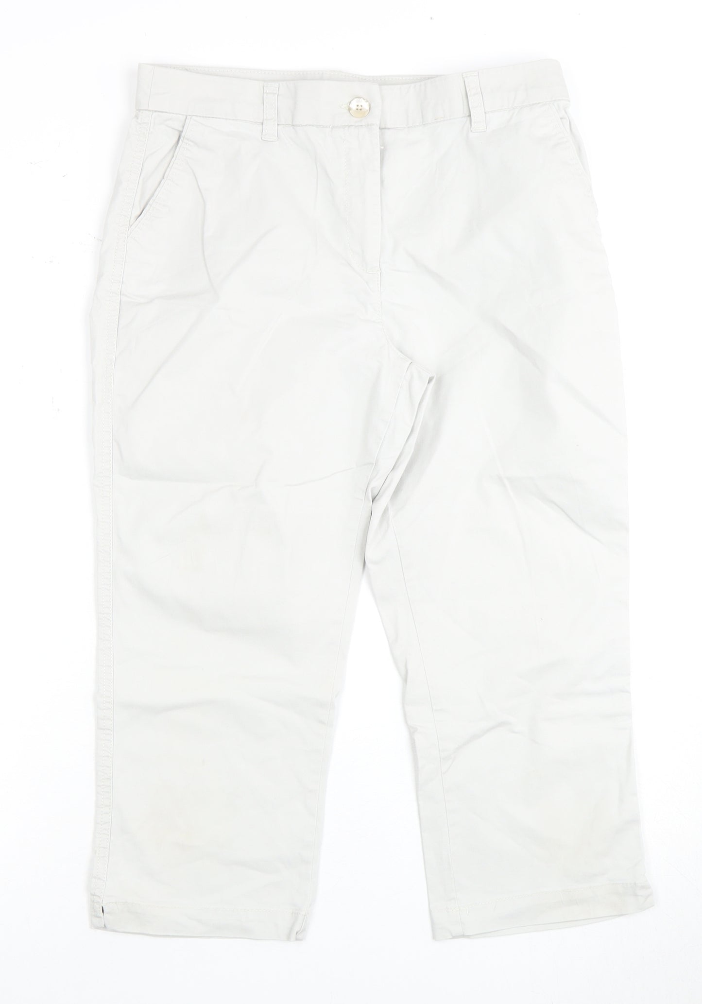 Bm Casual Women's White Trousers Size 10