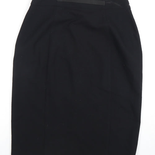 Coast Women's Black Pencil Midi Skirt - Size 12