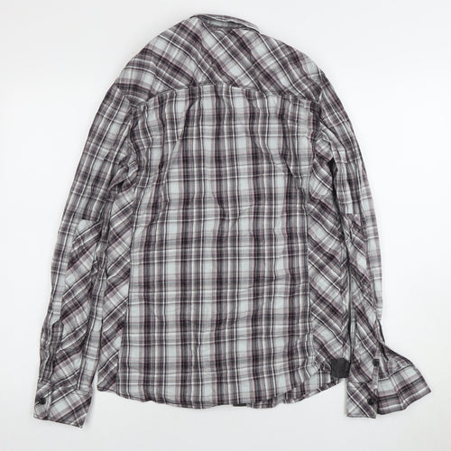 Next Men’s Multicoloured S Plaid Cotton Shirt