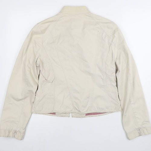 Principles Women's Beige Cotton Jacket Size 12