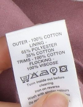 Principles Women's Beige Cotton Jacket Size 12
