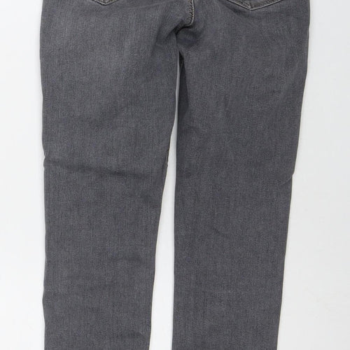 Topshop Women's Grey Skinny Jeans, Size M, Slim Fit