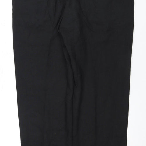 Marks and Spencer Men's Black Trousers Size 38