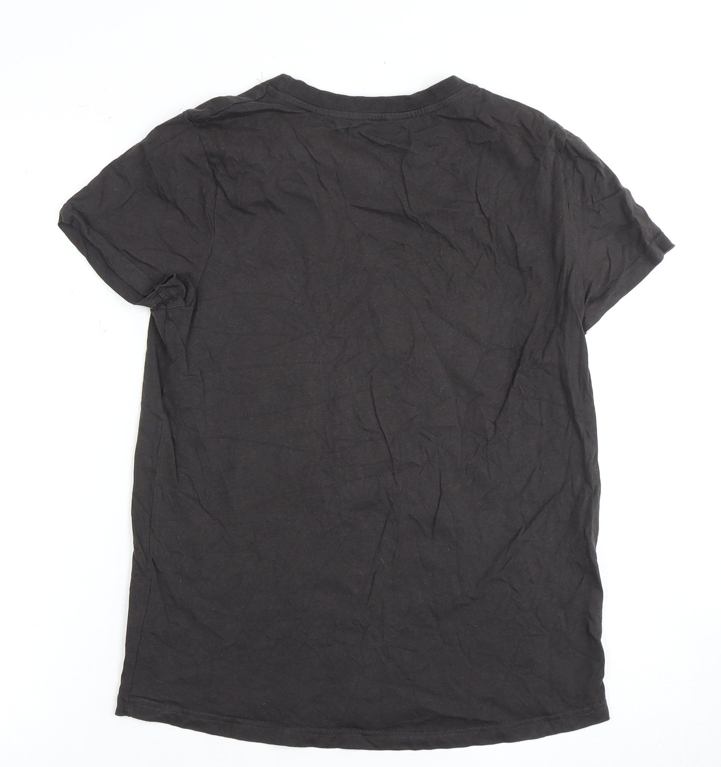 Disney Women's Black Mickey & Friends T-Shirt - Size 8