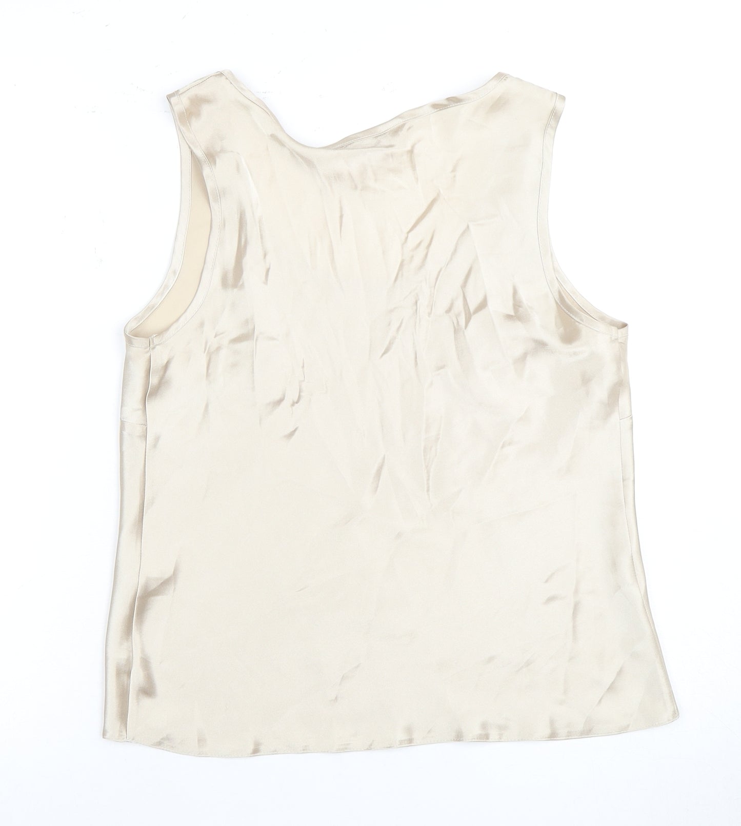 Kaleidoscope Women's Beige Tank Top UK 14 in Polyester
