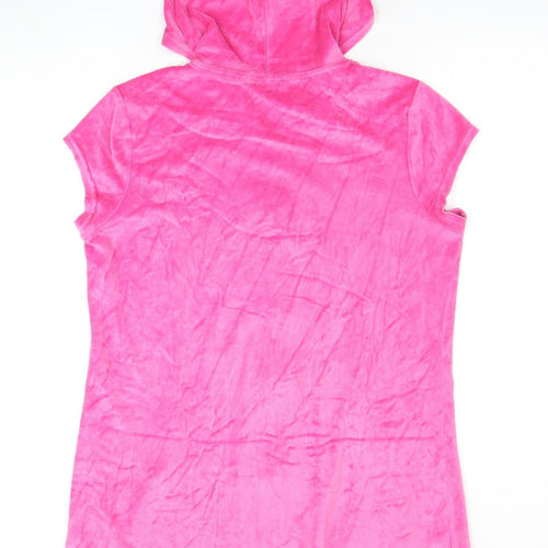 Jasper Conran Women's Pink Sleeveless Hooded Jacket Size 14