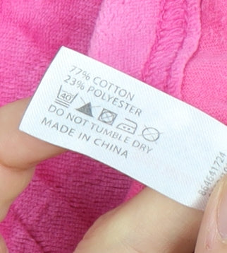 Jasper Conran Women's Pink Sleeveless Hooded Jacket Size 14