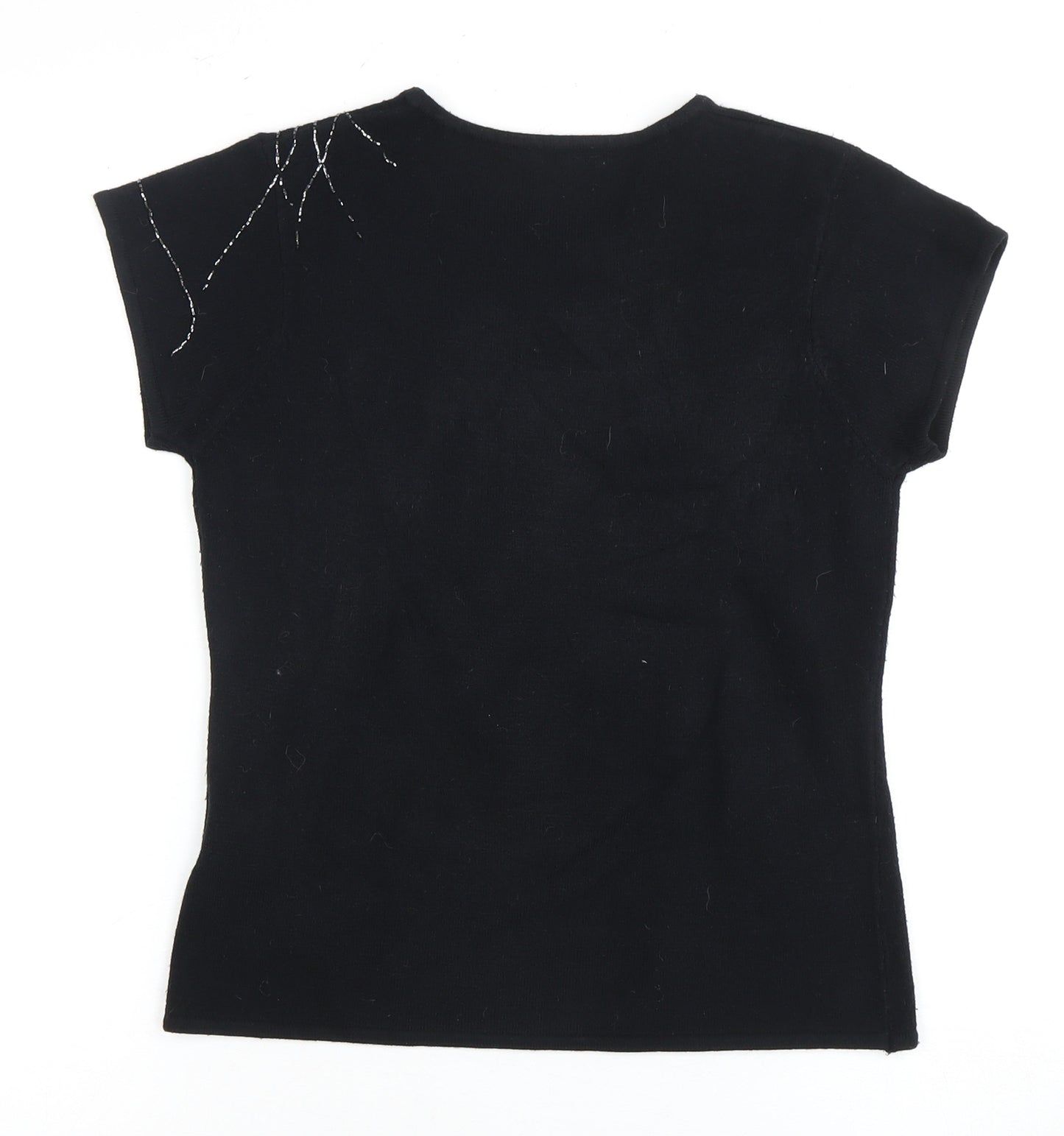 Select Women's Black T-Shirt, M, Short Sleeve, Basic