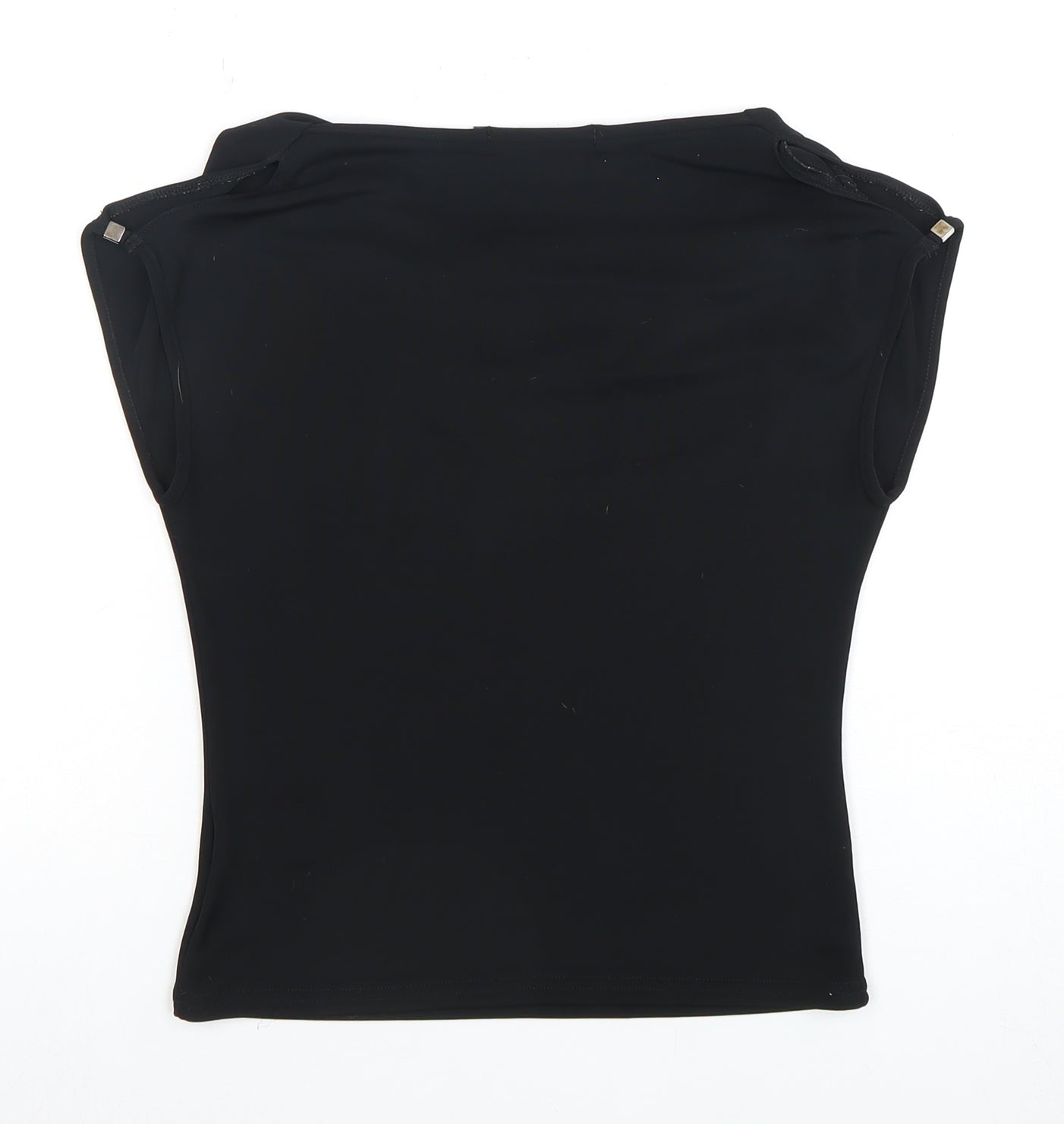 River Island Women's Black Cowl Neck Sleeveless Top