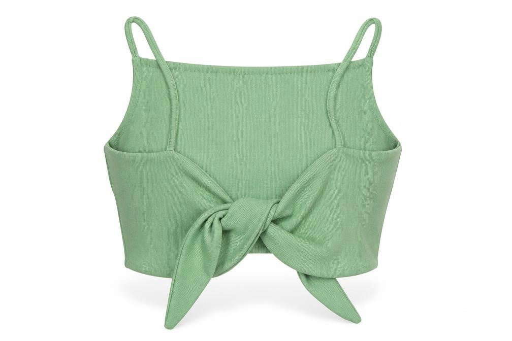 I Saw It First Women's Green Camisole Tank Top Size 12