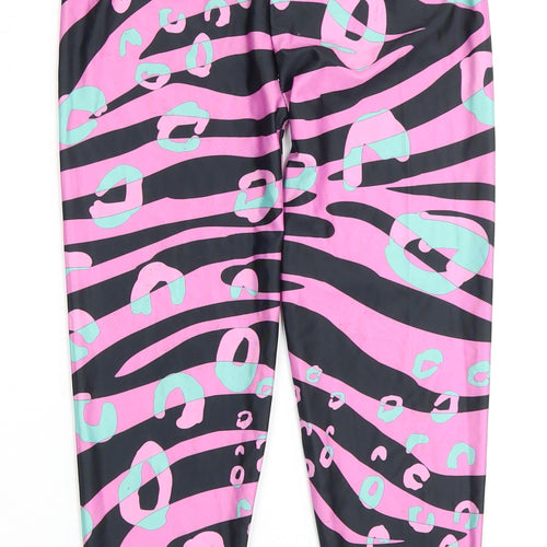 Hype Girls Multicoloured Animal Print Leggings 11-12 Years