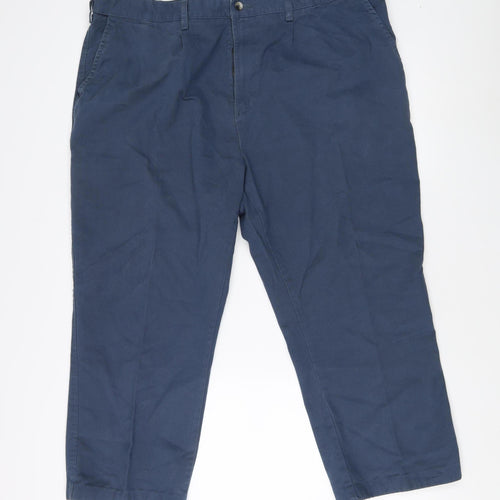 Cotton Traders Men's Blue Chino Trousers Size 44