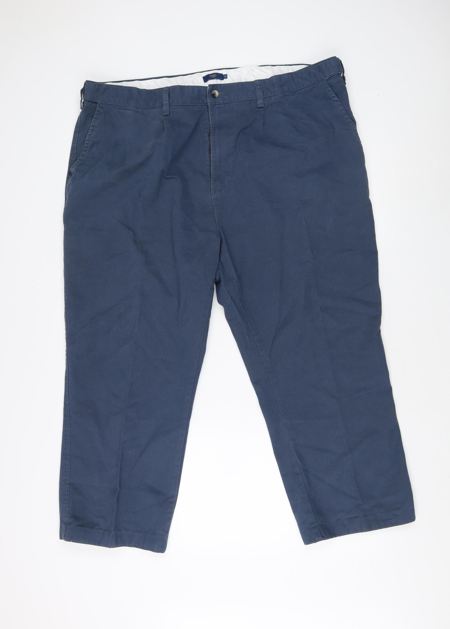 Cotton Traders Men's Blue Chino Trousers Size 44
