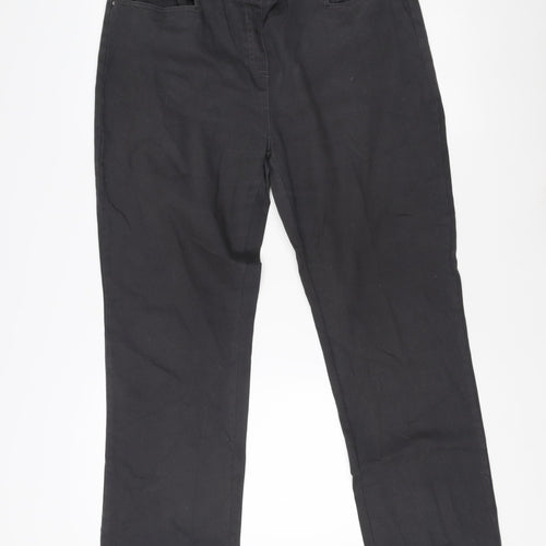 Cotton Traders Women Black Jeans Size 16