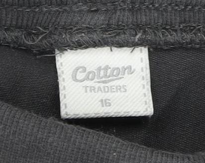 Cotton Traders Women Black Jeans Size 16