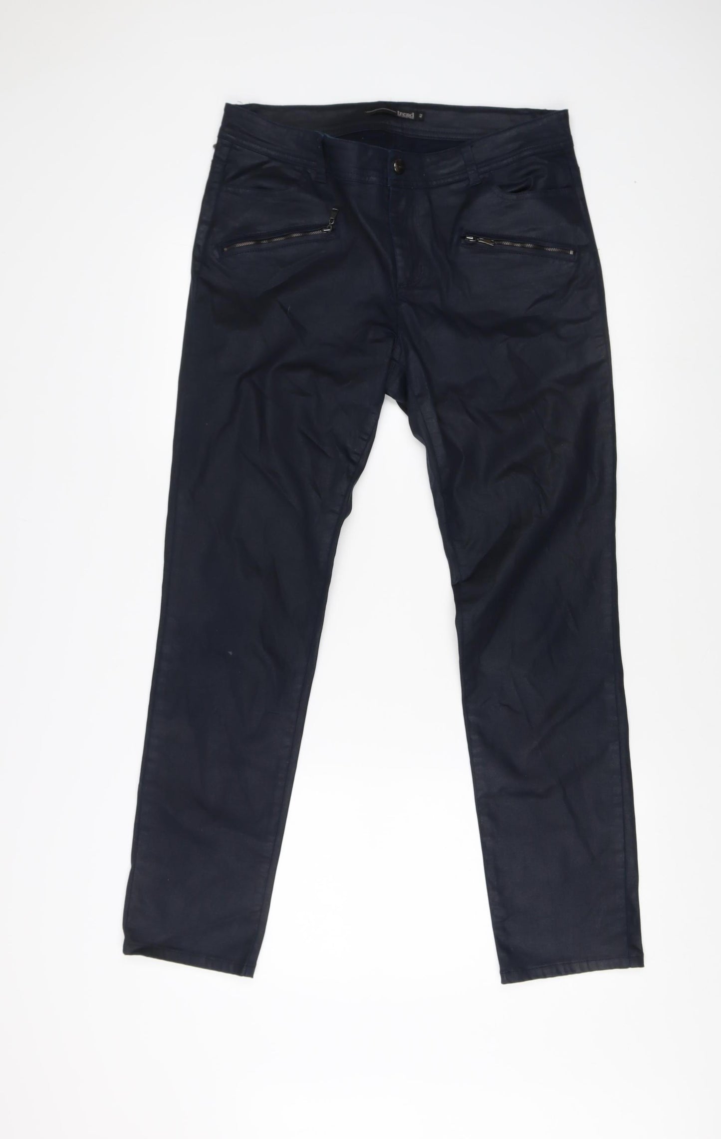 Trend Women's Black Straight Trousers Size 14