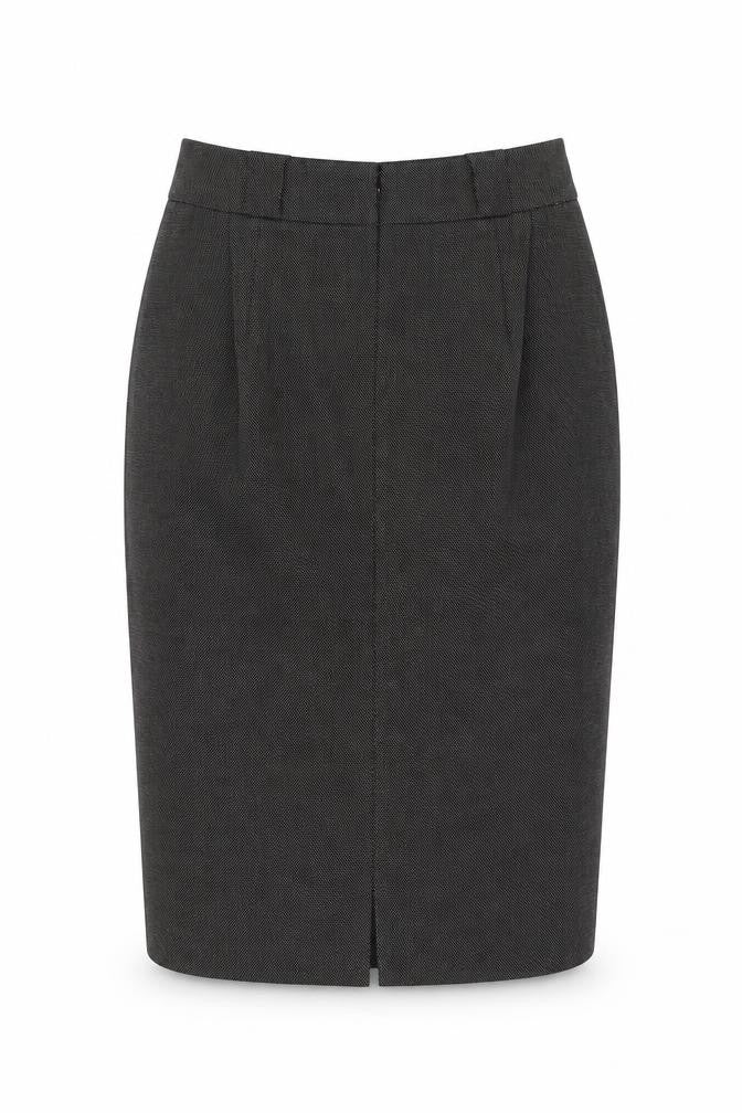 Front view of Marks & Spencer Women's Black Pencil Skirt Set, size 10