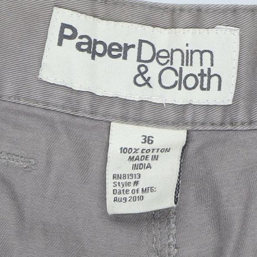 Paper Denim & Cloth Men's Beige Chino Shorts - Size 36