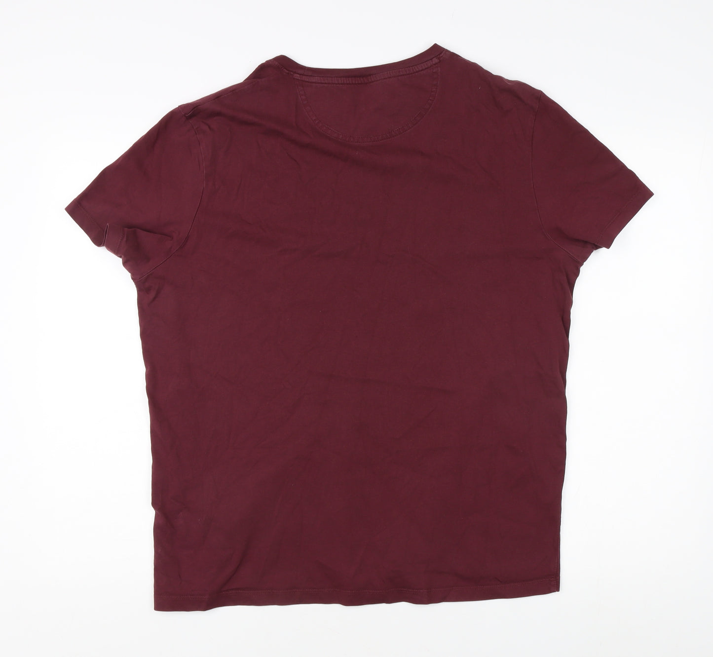 Timberland Men's XL Red Slim Fit Crew Neck T-Shirt