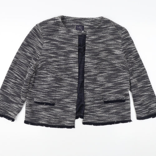 Marks and Spencer Women's Blue Cardigan Size 16
