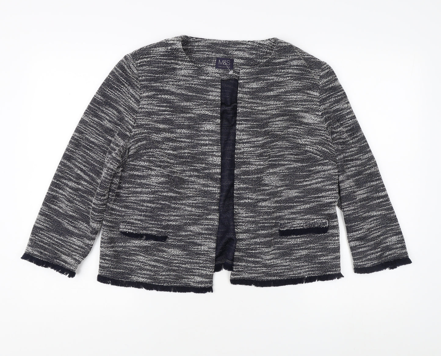 Marks and Spencer Women's Blue Cardigan Size 16
