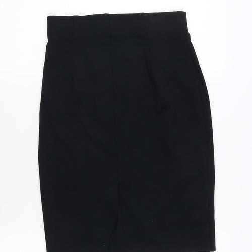 Marks and Spencer Women's Black Pencil Skirt, Size 8
