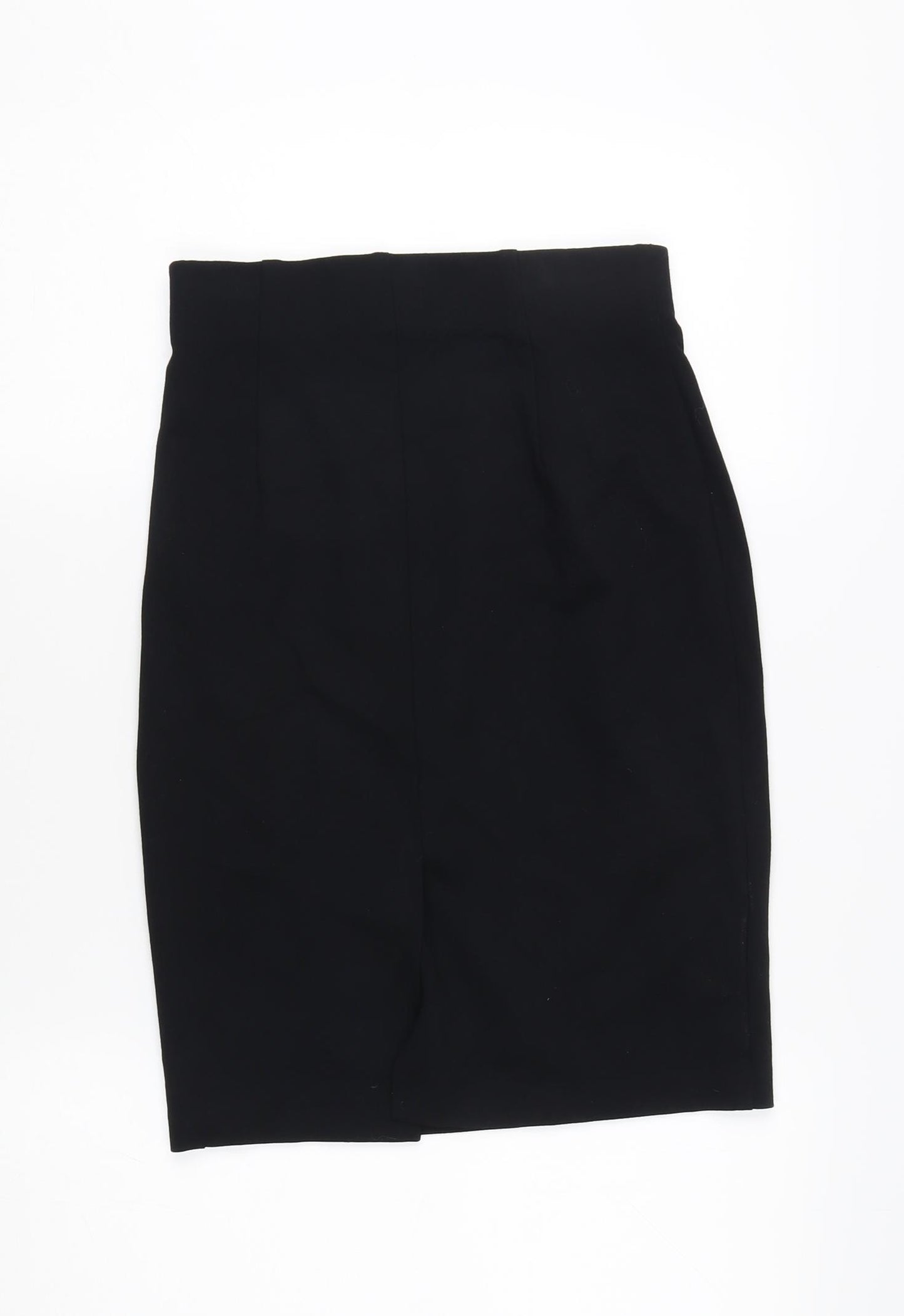 Marks and Spencer Women's Black Pencil Skirt, Size 8