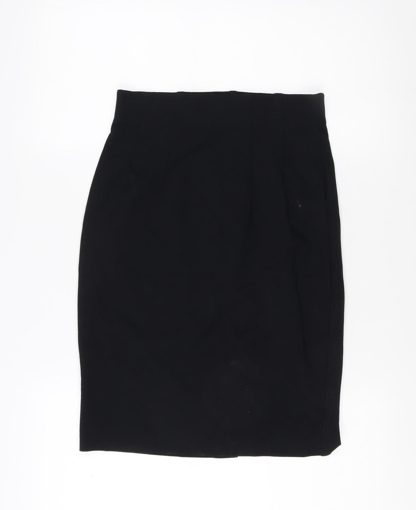 Marks and Spencer Women's Black Pencil Skirt, Size 8