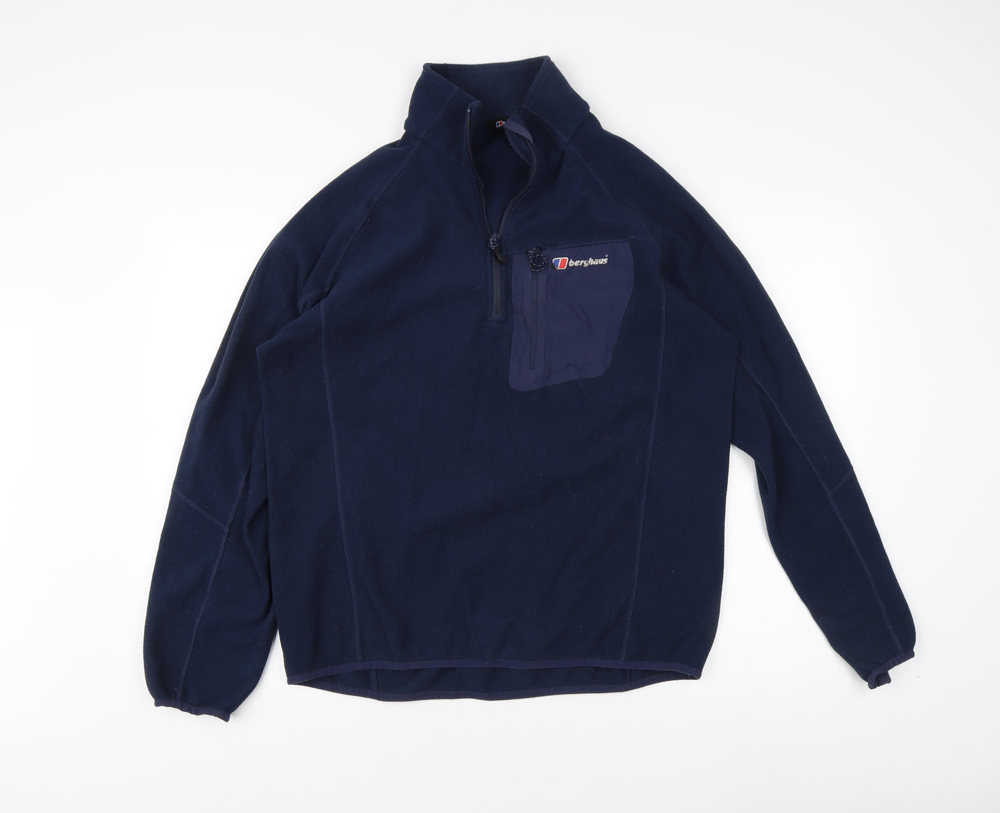 Berghaus Men's Blue Fleece Pullover Sweatshirt L