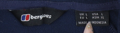 Berghaus Men's Blue Fleece Pullover Sweatshirt L