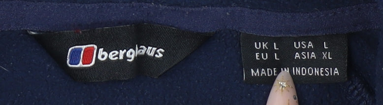 Berghaus Men's Blue Fleece Pullover Sweatshirt L