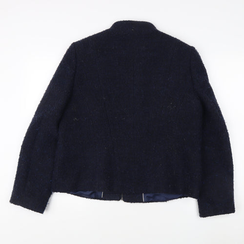 CC Women's Blue Jacket Size 18 Acrylic Blend