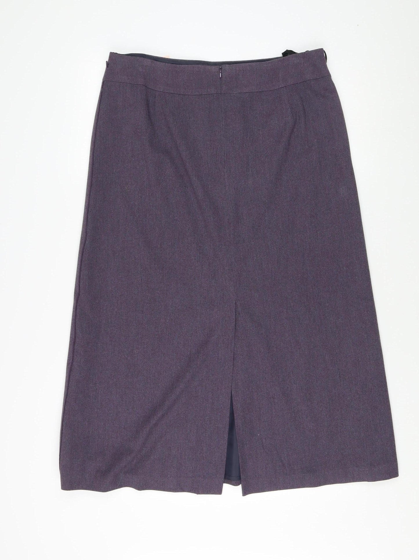 Marks and Spencer Womens Purple Pencil Skirt Size 16