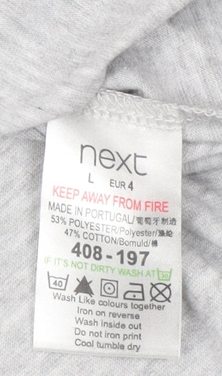 Next Men's Grey Mr. Strong Graphic T-Shirt L