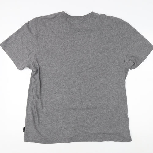Ted Baker Men's Grey Crew Neck T-Shirt Size L