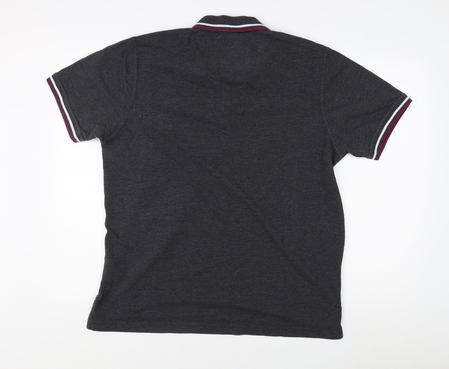 Pierre Cardin Men's Grey Polo Shirt XL Regular Fit