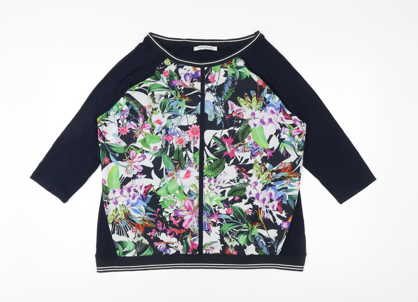 Betty Barclay Women's Multicoloured Floral Blouse - Size 14