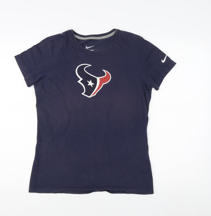 Nike Men's Blue Sports T-Shirt L Slim Fit