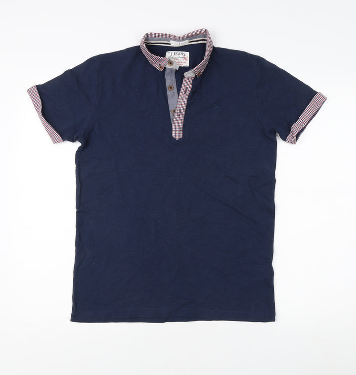 Jasper Conran Men's Blue Polo Shirt, Size 13-14