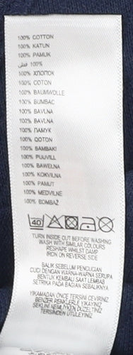 Jasper Conran Men's Blue Polo Shirt, Size 13-14