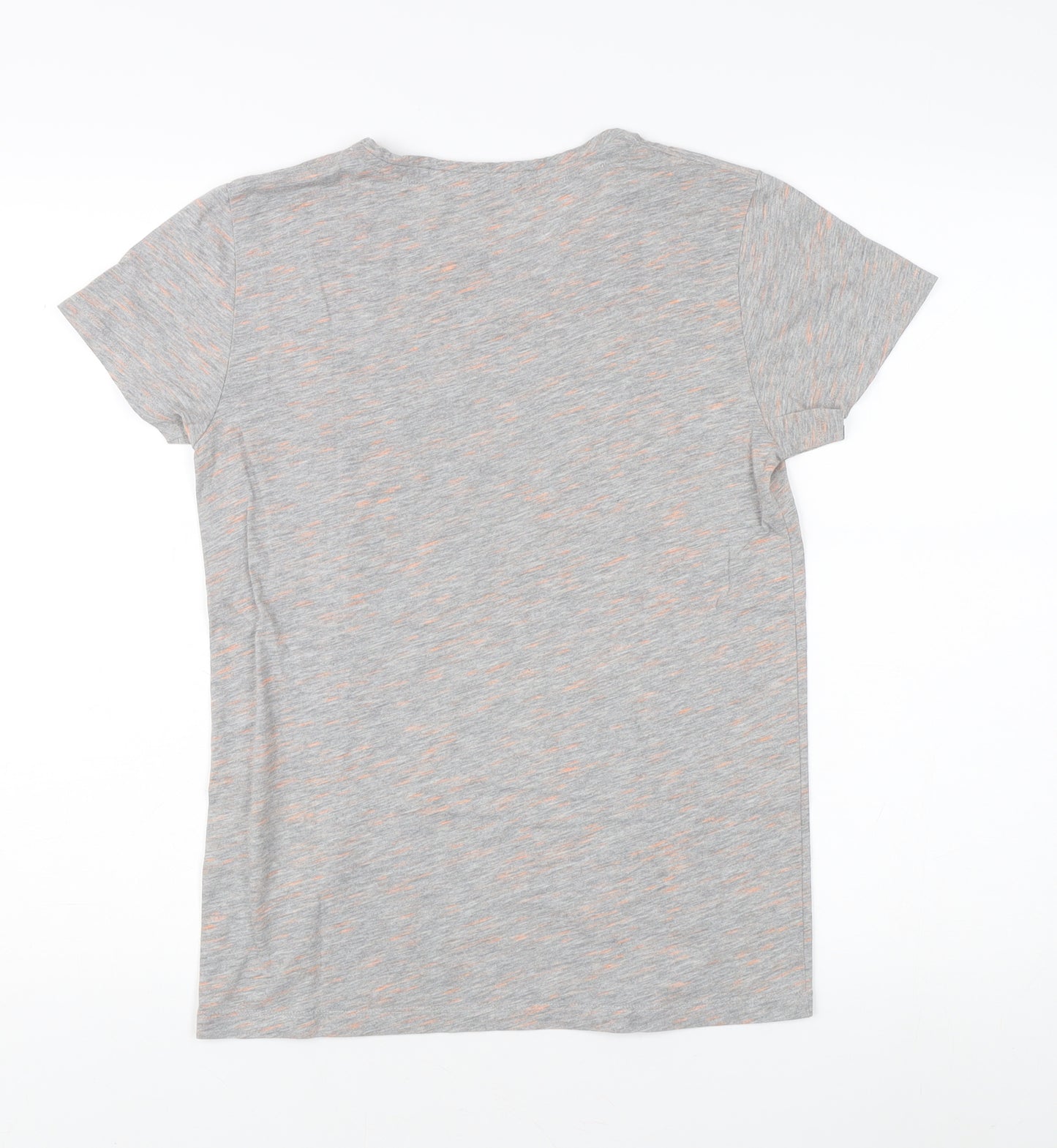 Esprit Men's Grey Crew Neck T-Shirt, Size S