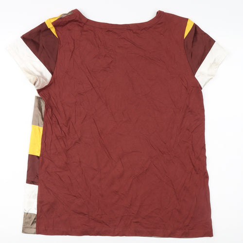 Esprit Women's Multicoloured L Striped T-Shirt