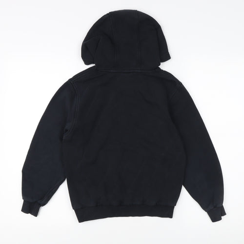 Nike Boys Black Pullover Hoodie - Size 11-12 Years, Logo Accent